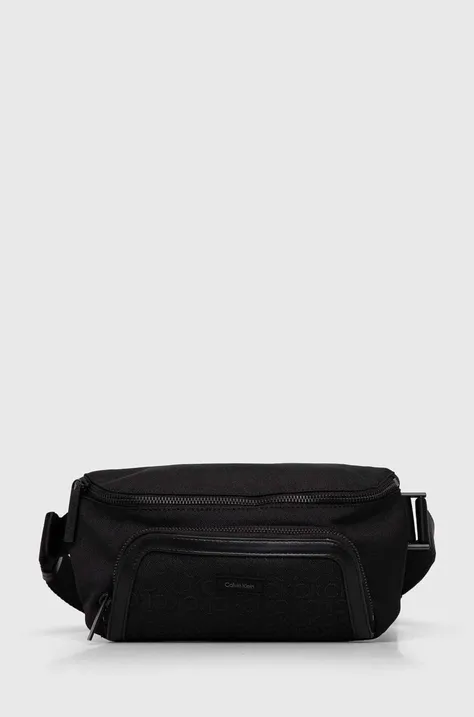Τσάντα φάκελος Calvin Klein χρώμα: μαύρο, K50K512106