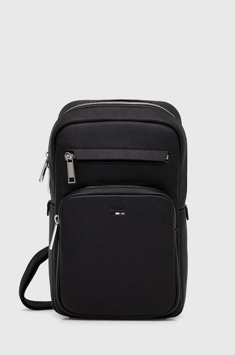 BOSS borseta culoarea negru, 50523410