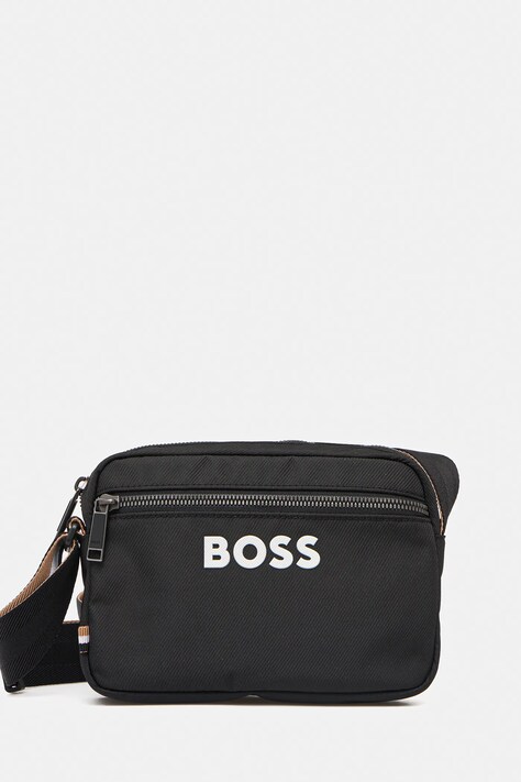 BOSS saszetka kolor czarny 50523422
