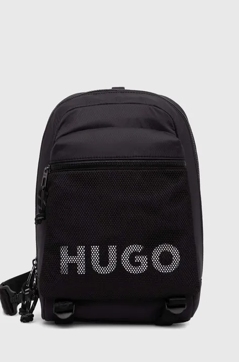 Σακίδιο πλάτης HUGO χρώμα: μαύρο, 50523496