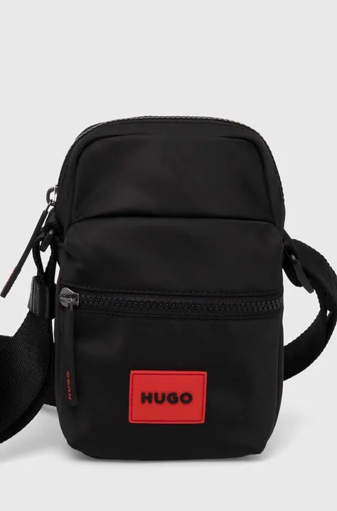 HUGO borseta culoarea negru, 50523544