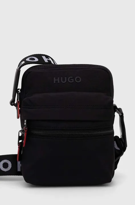 Malá taška HUGO čierna farba, 50523627