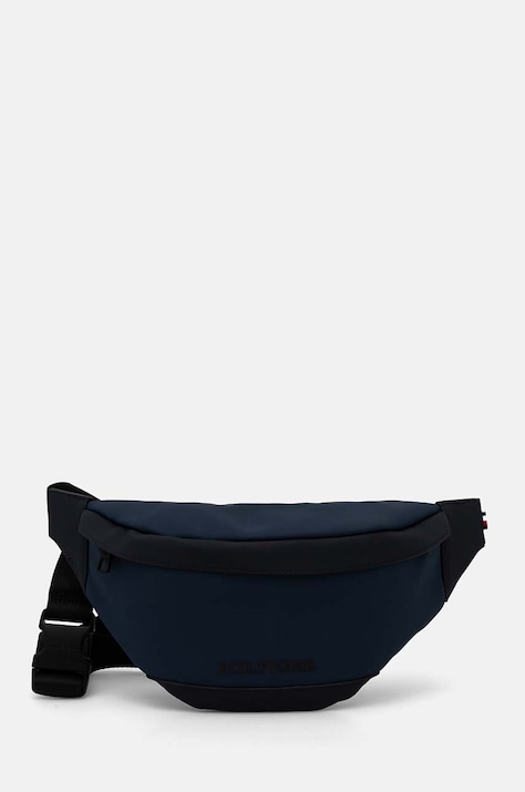 Tommy Hilfiger borseta culoarea albastru marin, AM0AM12603