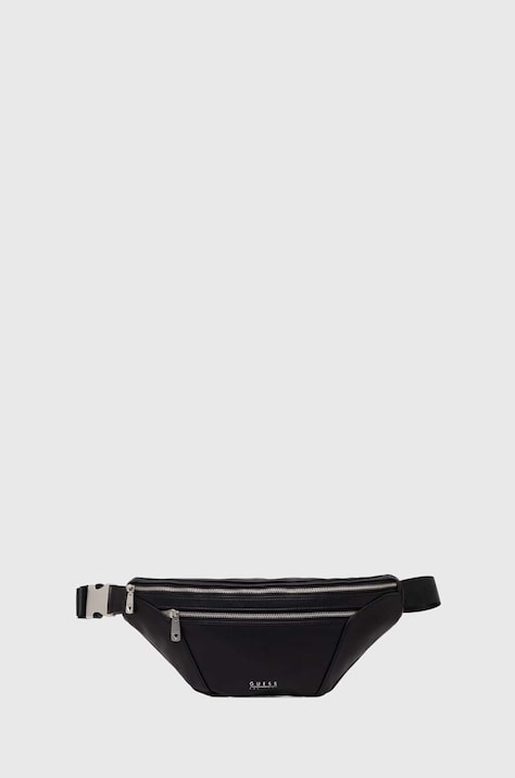 Сумка на пояс Guess MESTRE колір чорний HMMETU P4288