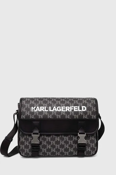 Τσάντα Karl Lagerfeld χρώμα: μαύρο, 245M3011