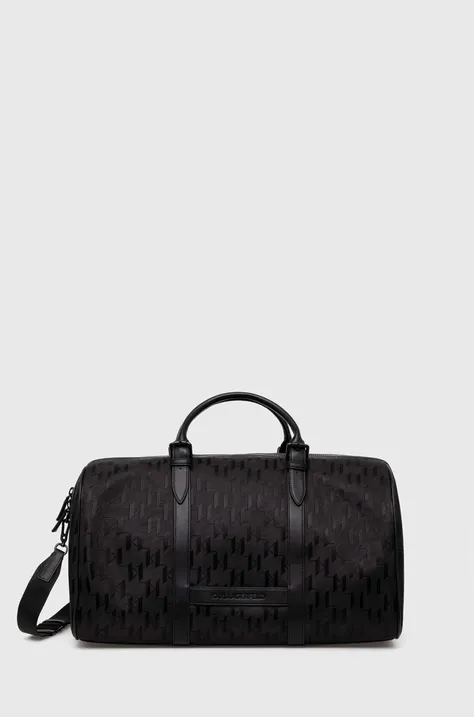 Taška Karl Lagerfeld čierna farba, 245M3014