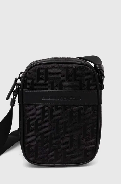 Malá taška Karl Lagerfeld čierna farba, 245M3018