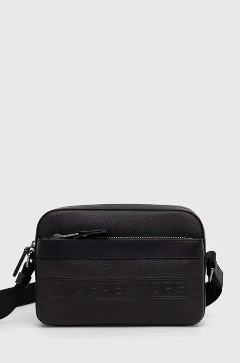 Kožna torbica Michael Kors boja: crna, 33T4LHDC5L