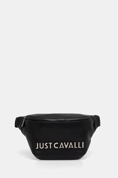 Чанта за кръст Just Cavalli в черно 77QA4B13 ZSA48