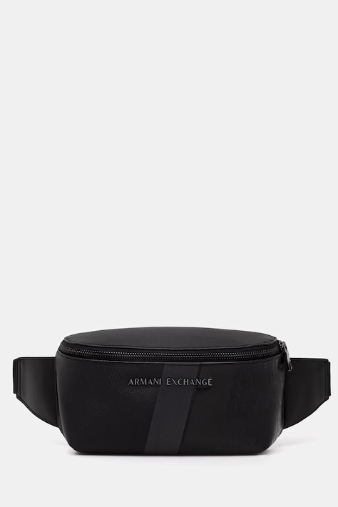 Armani Exchange torba oko struka za muškarce od imitacije kože crna XM000165 AF11935