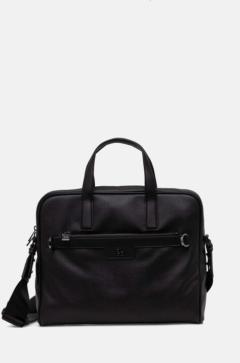 HUGO geanta laptop culoarea negru, 50529483