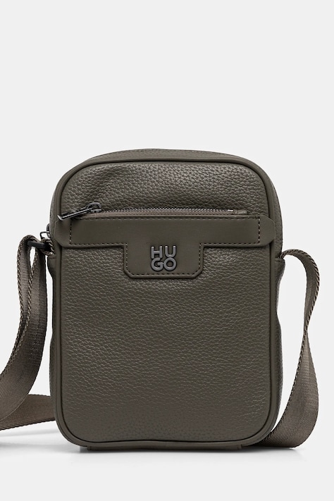 HUGO borseta culoarea verde, 50529484