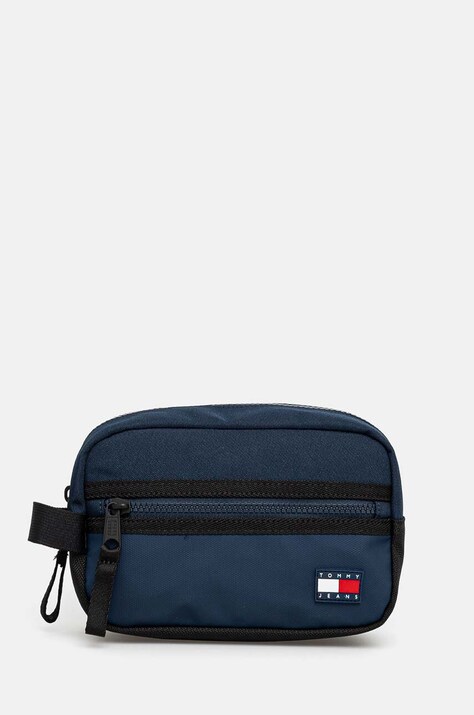 Tommy Jeans portfard culoarea albastru marin, AM0AM12651