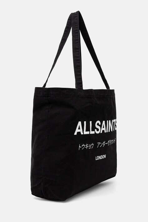 AllSaints тканинна сумка чоловіча бавовняна — фото 2