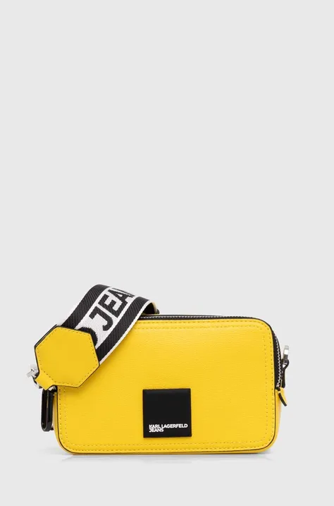 Karl Lagerfeld Jeans táska sárga, 235D3078