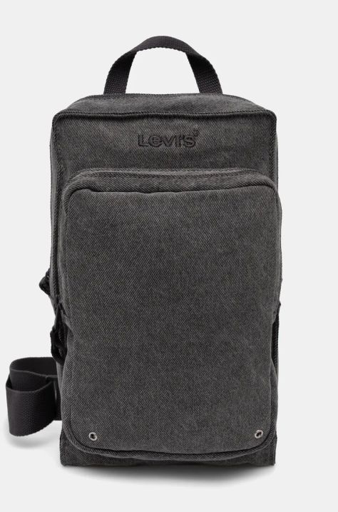 Torba oko struka od trapera Levi's boja: siva, D7955-0006