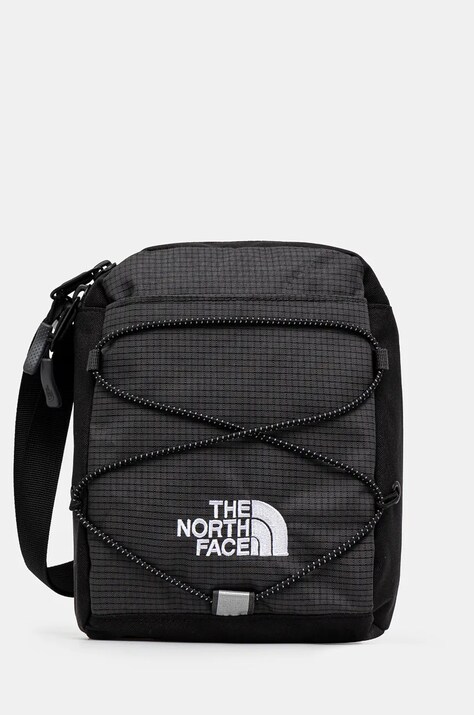 The North Face borsetă Jester Crossbody culoarea gri, NF0A52UC0IO1