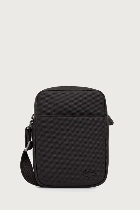 Lacoste Saszetka z imitacji skóry brązowa NH4422HC