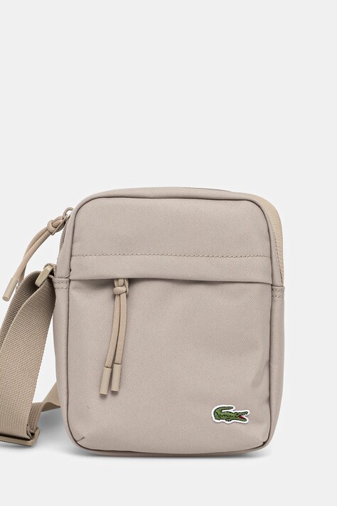 Lacoste small items bag beige color NU4788NE
