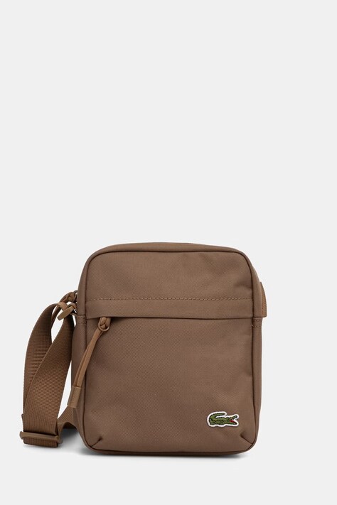 Lacoste saszetka na ramię brązowa NU4788NE