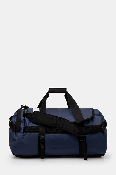 The North Face sports bag Base Camp Duffel - M navy blue color NF0A52SA4Y21