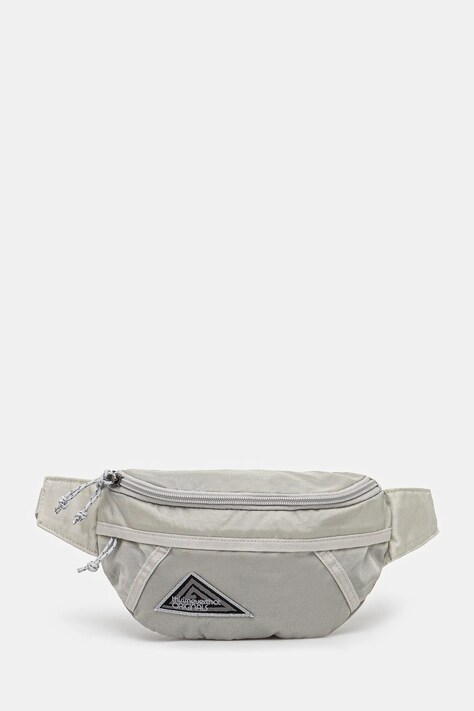 Сумка на пояс thisisneverthat Washed Nylon Waist Bag цвет серый TN243WBASB01