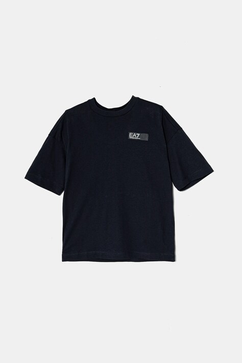 EA7 Emporio Armani tricou de bumbac pentru copii cu imprimeu, 6DBT59 BJ02Z