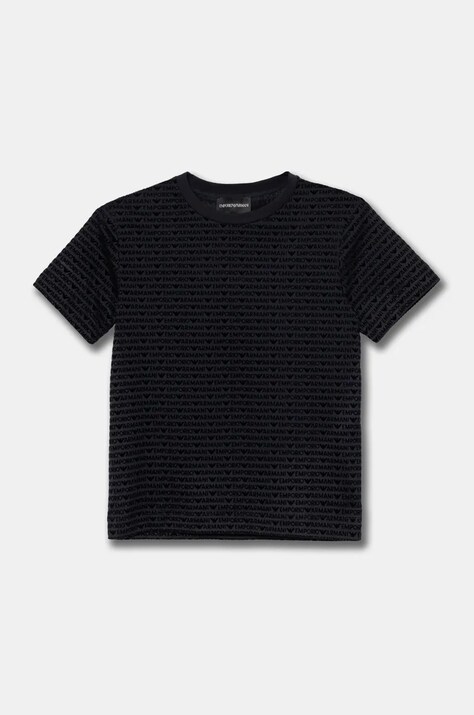 Emporio Armani tricou culoarea albastru marin, modelator, 6D4TD5 1JOSZ
