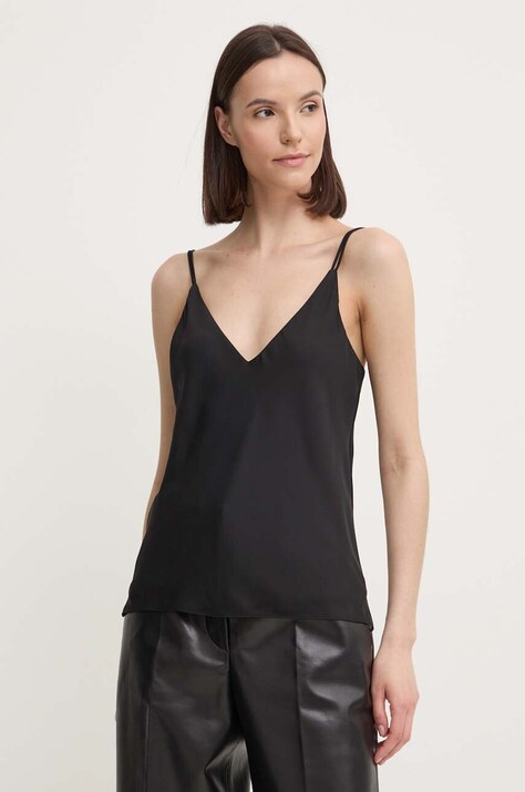 Топ Calvin Klein женский цвет чёрный K20K207583