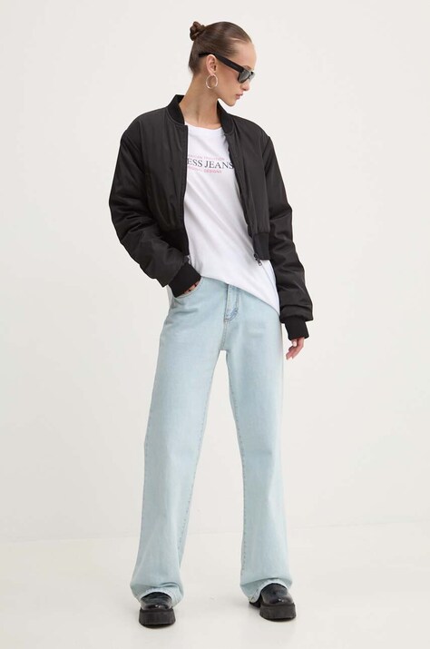 Guess Jeans футболка жіноча бавовняна — AW24-TSD06A, білий — фото 2