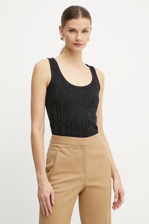 Топ Pinko женский цвет чёрный 104338 A27G