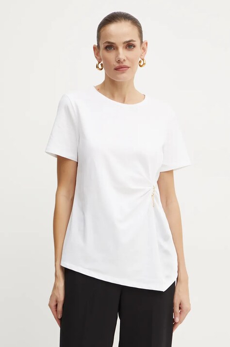 Liu Jo tricou femei, culoarea alb, WF4181 J5003