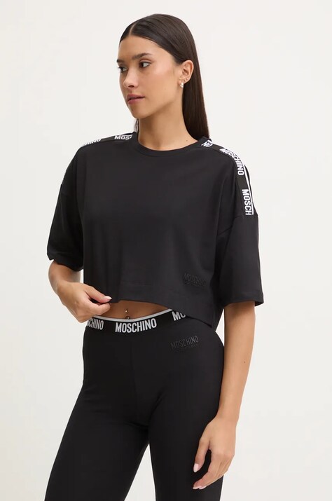 Футболка Moschino Underwear женская цвет чёрный A07924406