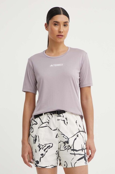 adidas TERREX tricou sport Multi culoarea roz, IS0691