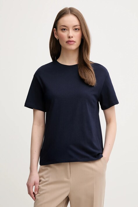 United Colors of Benetton pamut póló női, rózsaszín, 3096D102O