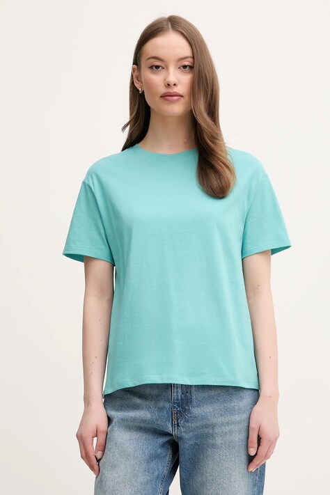Bavlněné tričko United Colors of Benetton růžová barva, 3096D102O