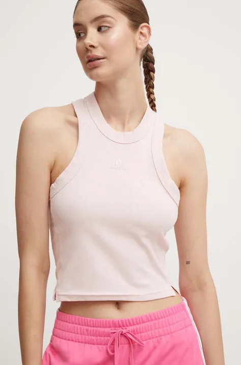 adidas top All SZN damski kolor różowy IY6735