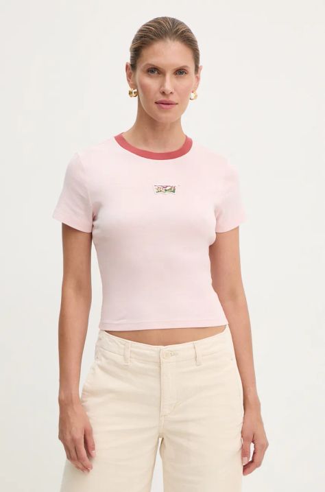 Levi's t-shirt in cotone donna colore rosa A8798