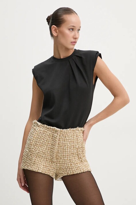 IRO tricou femei, culoarea negru, WM16JANON