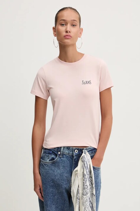 Футболка Guess Jeans женская цвет розовый W4BI57 J1314
