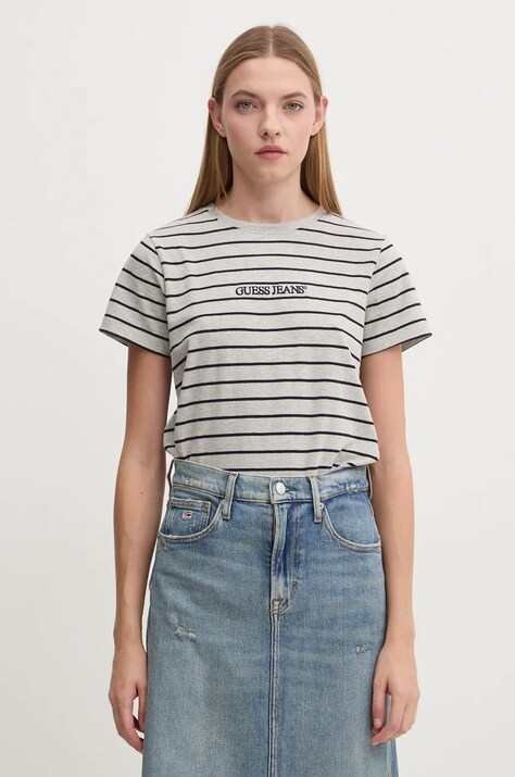 Футболка Guess Jeans — AW24-TSD0Z9, сірий — фото 4
