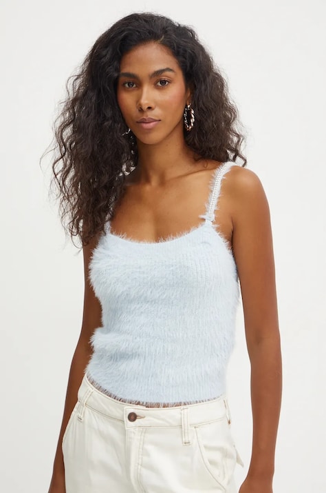 Guess top KEYLA femei, cu imprimeu, W4BR26 Z3BH0