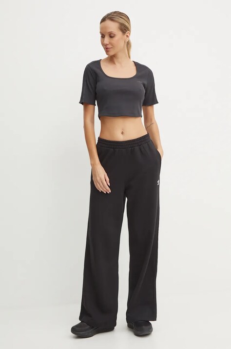 Футболка adidas Originals Femme Galore Baby Tee — AW24-TSD11L, чорний — фото 2