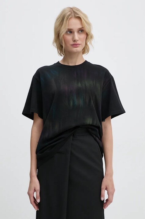 Бавовняна футболка MM6 Maison Margiela жіноча колір чорний S62GD0193.S23962