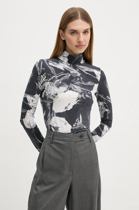 G-Star camicia a maniche lunghe donna colore grigio D25055-D796