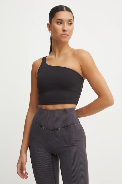 P.E Nation top Finesse femei, culoarea negru, 243W283