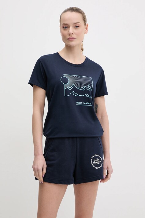 Helly Hansen t-shirt SKOG sötétkék, 63083