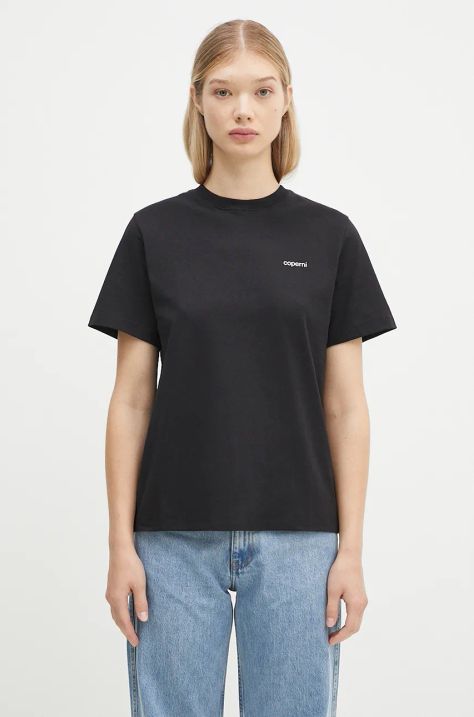 Coperni cotton t-shirt Logo Boxy women’s black color COPJS03504