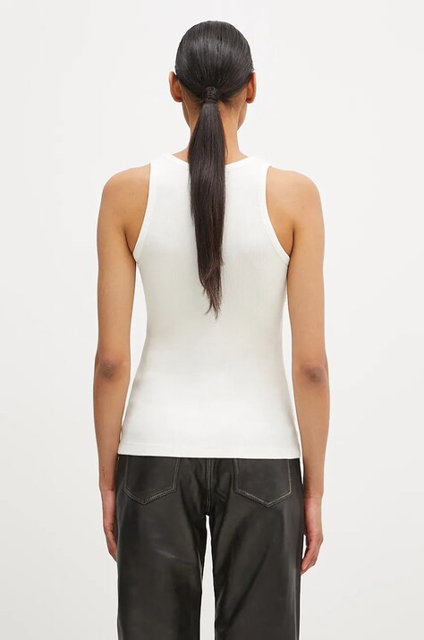 Coperni жіноче з віскозою Rib Logo Tank Top — фото 3
