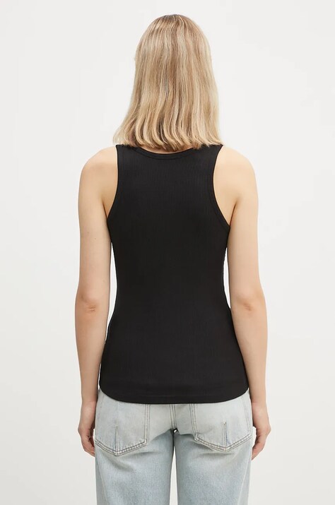 Coperni жіноче з віскозою Rib Logo Tank Top — фото 3
